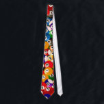 Billiardbollmönster Slips<br><div class="desc">Denna tie presenterar ett billiardbollmönster.</div>