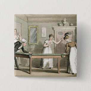 Billiardbord, från 'turnera av Dr Syntax in Knapp