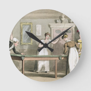 Billiardbord, från 'turnera av Dr Syntax in Rund Klocka