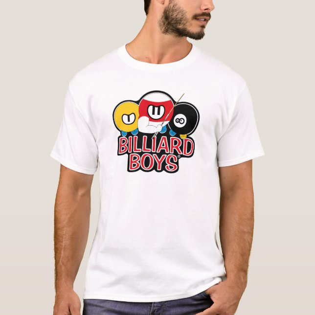 Billiardpojkelogotyp T-shirt (Framsida)