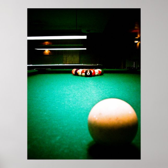 Billiards 01 Poster (Framsidan)