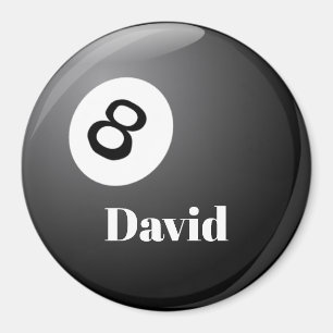 Billiards, 8 Boll-mall Magnet
