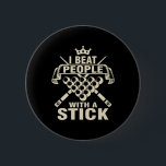 Billiards Älskare jag slår folk med en Bassäng pl Knapp<br><div class="desc">Billiards Älskare jag slår folk med en Bassäng-spelare</div>
