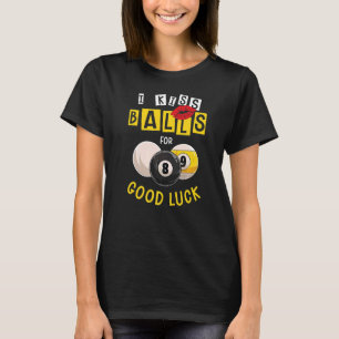 Billiards Bassäng 8 Boll Snooker Female Billiard P T Shirt