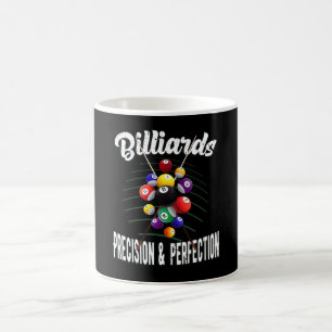 Billiards Bassäng Billiard vintage 8-Boll Kaffemugg