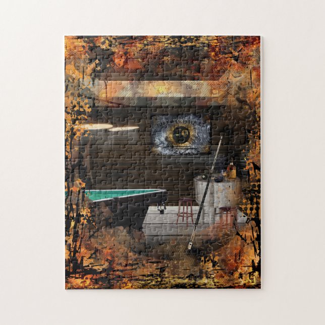 Billiards Bassäng Hall Pussel (Vertikal)