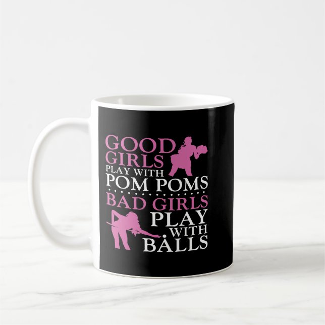 Billiards Bassäng Player Boll Fingerprint 8 Boll d Kaffemugg (Vänster)