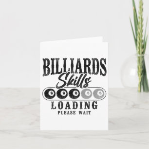 Billiards Bassäng Player Ll 8 ll Vintage Billiards Kort