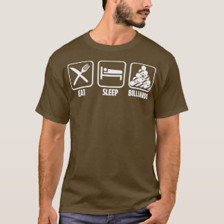 Billiards Bassäng Player T Shirt