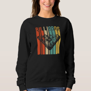 Billiards Bassäng Pub Sports Retro 8 Boll Stick Pl T Shirt