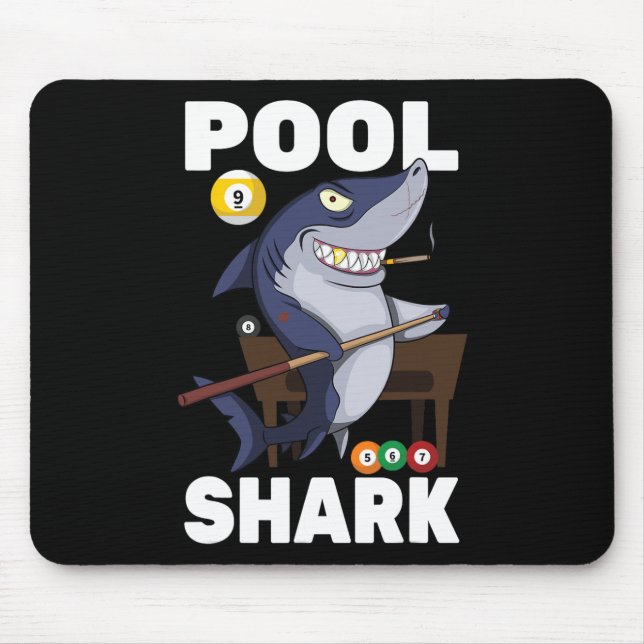 Billiards - Bassäng Shark - Snooker Player - R Pub Musmatta (Framsidan)