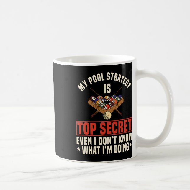 Billiards Bassäng Snooker Billiard Boll Bord Nine- Kaffemugg (Höger)