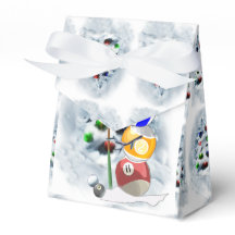 Billiards Boll Snögubbe jul