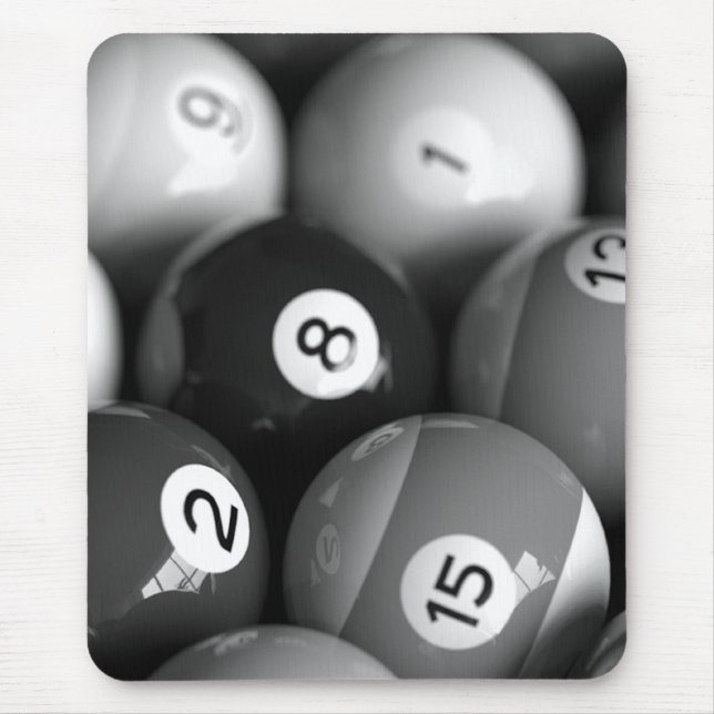 Billiards Computer Mousepad Musmatta (Framsidan)