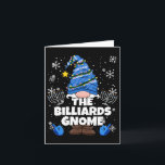 Billiards Gnome Funny Jewish Hanukkah Gnome Billia Kort<br><div class="desc">Billiards Gnome Funny Jewish Hanukkah Gnome Billiard</div>