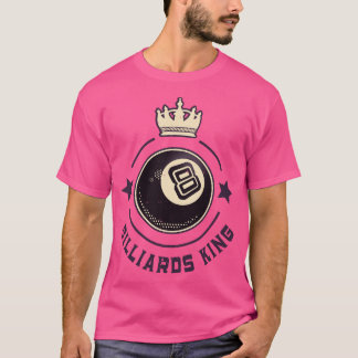 Billiards Kung 8Boll Retro Snooker 1 T Shirt
