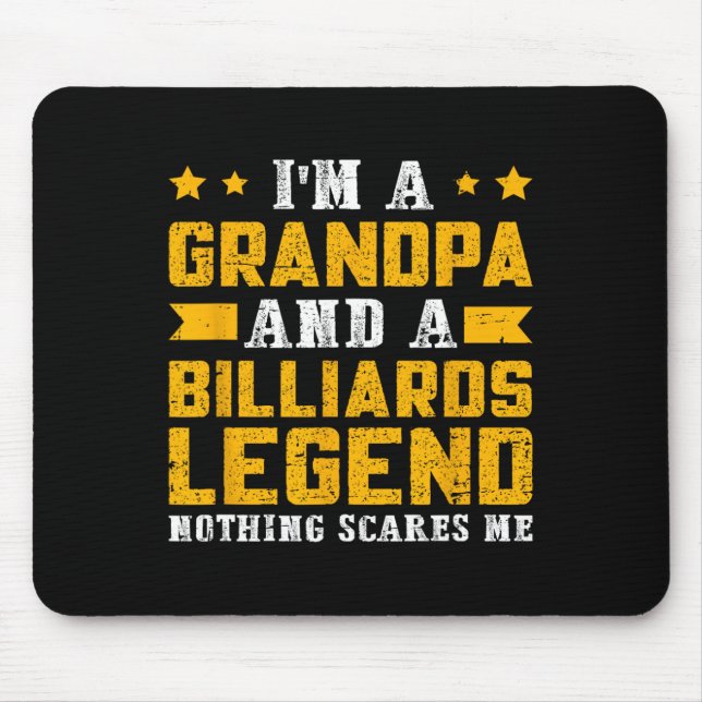 Billiards Legend Grandpa Musmatta (Framsidan)