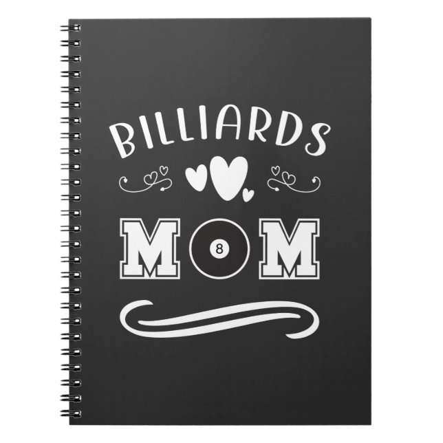 Billiards Mamma Anteckningsbok (Framsidan)