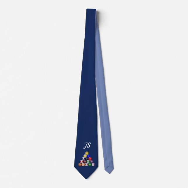 Billiards Neck Tie Slips (Framsida)