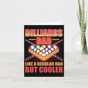 Billiards Pappa som ett vanligt Pappa men koler -  Kort