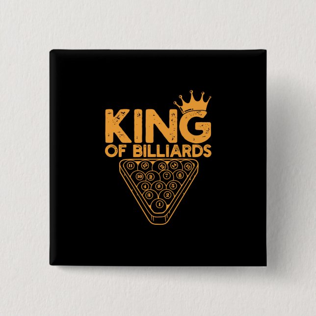 Billiards Player | Kung i fakturering Knapp (Framsida)