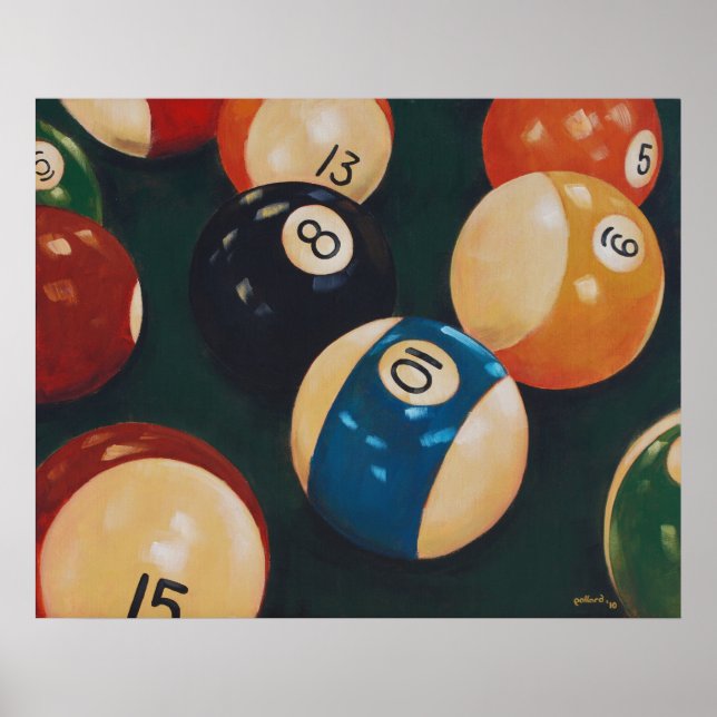 Billiards Poster (Framsidan)