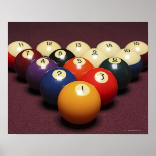 Billiards Poster (Framsidan)