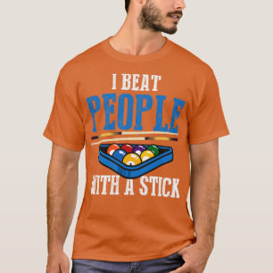 Billiards Puns Bassäng Player Billiards Triangle R T Shirt