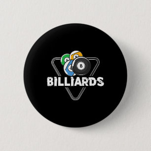 Billiards Rack Billiard Player Snooker 8 Boll Cue Knapp