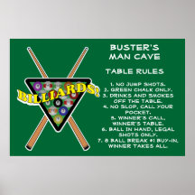 Billiards Rack House Bassäng Regler