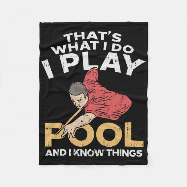 Billiards S1 Fleecefilt (Framsidan)