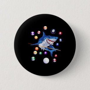 Billiards Shark Billiard Player Bassäng Bord Snook Knapp