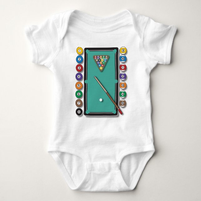 Billiards Tee (Framsida)