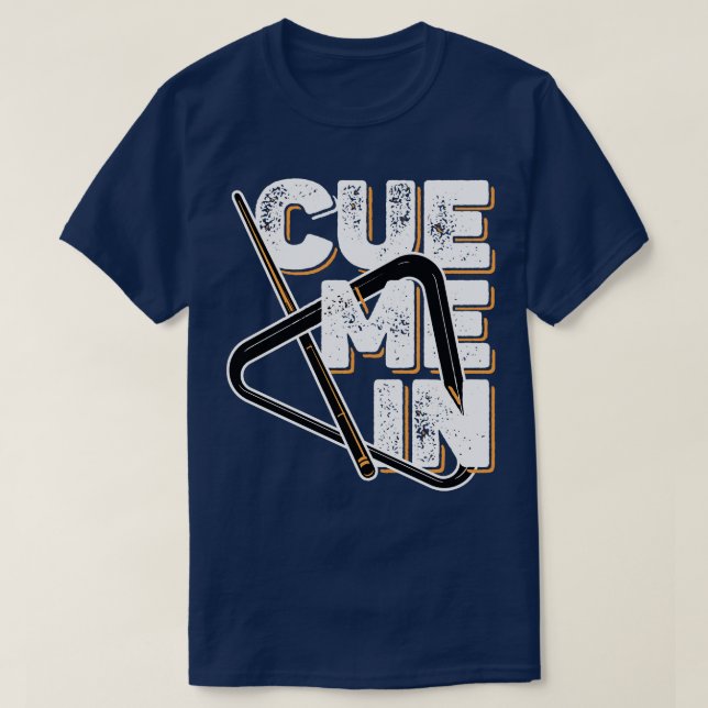 Billiards tog mig in t shirt (Design framsida)