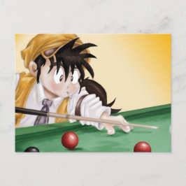 Billiards (vykort) vykort