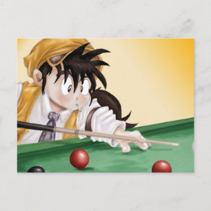 Billiards (vykort) vykort