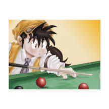 Billiards (vykort)