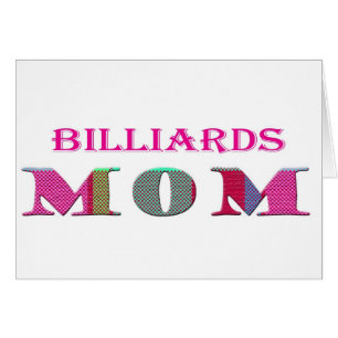 BilliardsMom Hälsningskort