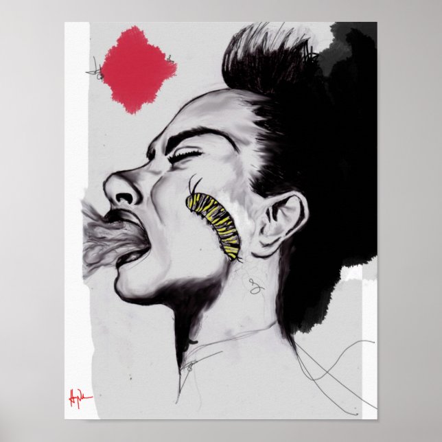 "Billie Helgdag" Poster (Framsidan)