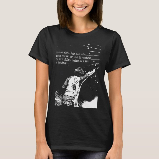 Billie Joe Armstrong T Shirt (Framsida)