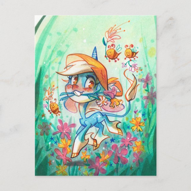 Billie och Bees Vykort (Framsida)