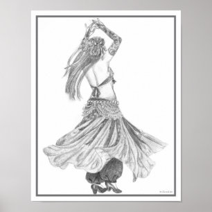 Billie Twirl Poster