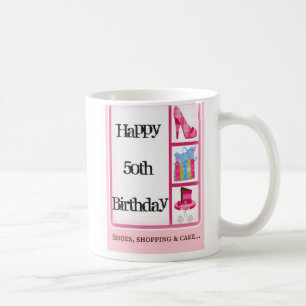 Billig 50th födelsedaggåva - mugg