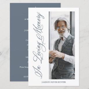 Billig Grå Traditionell & Elegant Foto Begravning