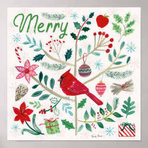 Billig Helgdag - Merry Poster