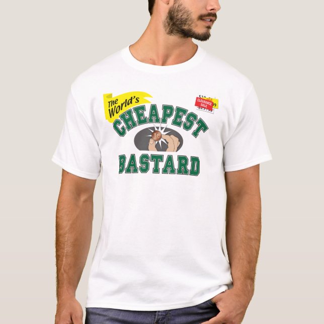 Billig oäkting t-shirt (Framsida)