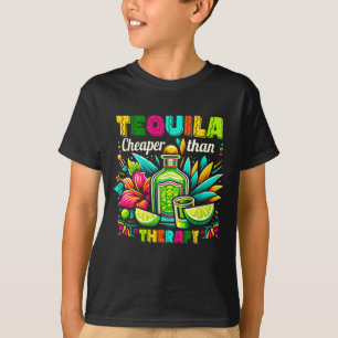 Billigare-än-terapi-drickande-cinco-de-mayo-mexica T Shirt
