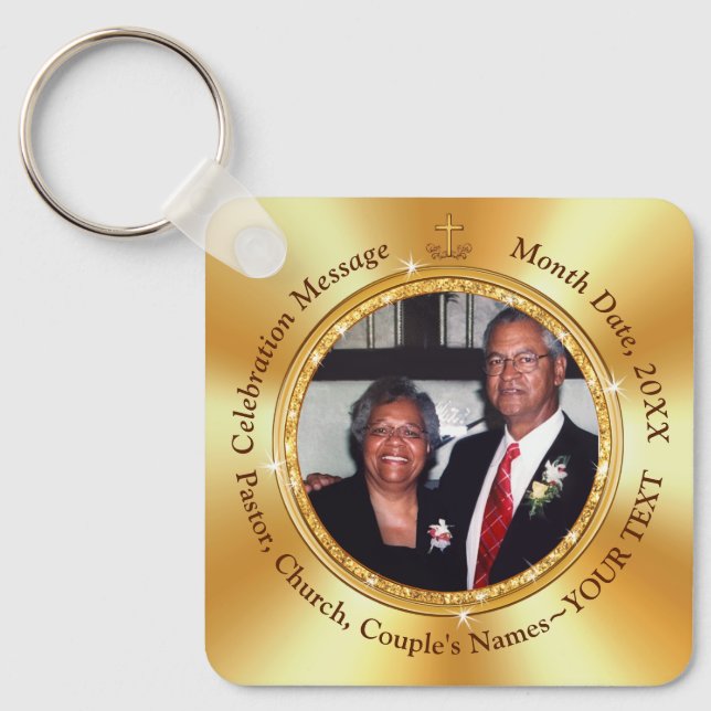 Billigt Christian, Personlig Photo Party favors, Nyckelring (Framsida)