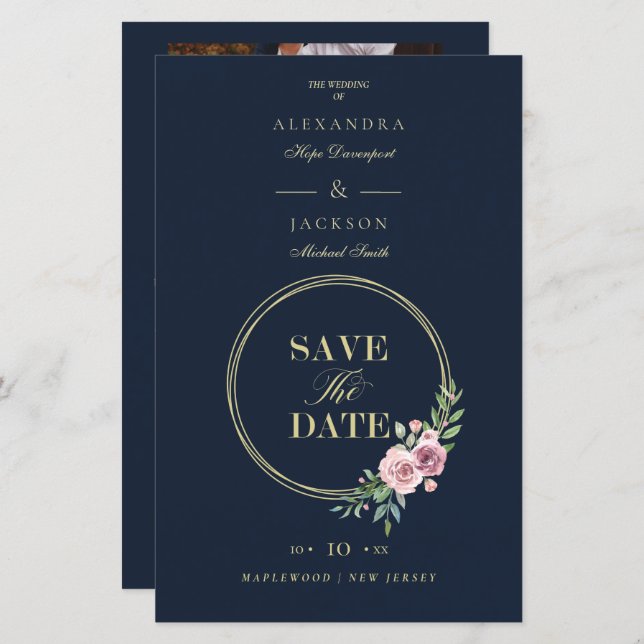 Billigt Covid Detaljer om romsk Rosa Blommigt Utan (Fram/baksida)