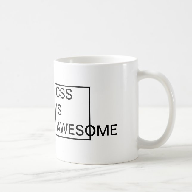 Billigt CSS är FANTASTISK MUGG (Höger)